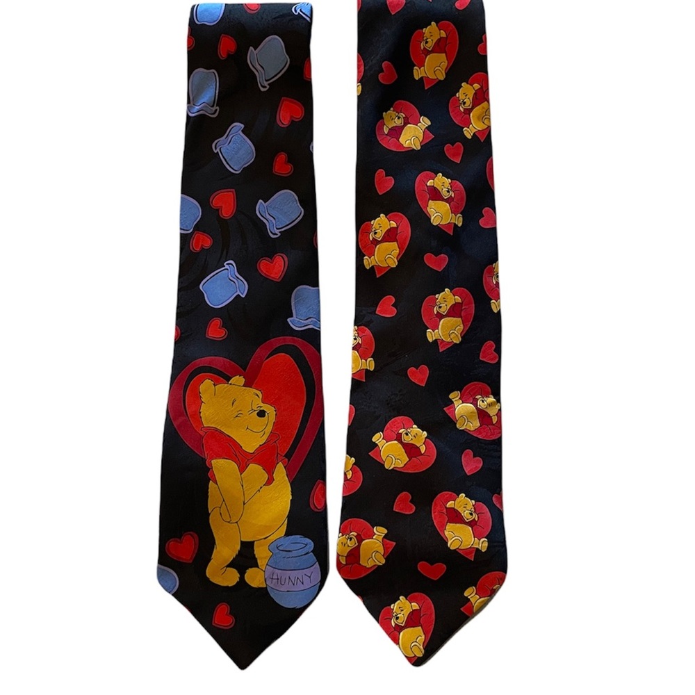 Winnie The Pooh Mens Valentines Ties